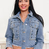 Studs & Sass Studded Denim Jacket