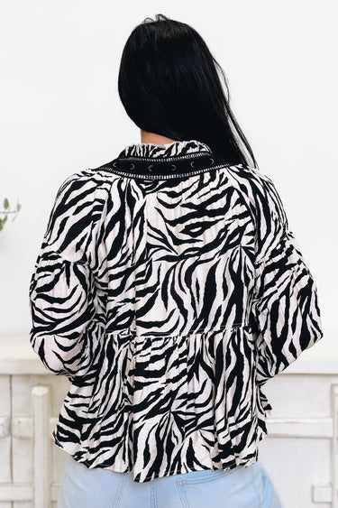 Zebra Love Top - 2 Colors!