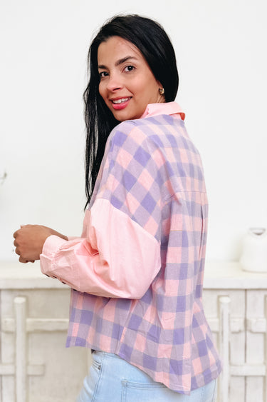 Gotta Mix It Up Shacket - 2 Colors!