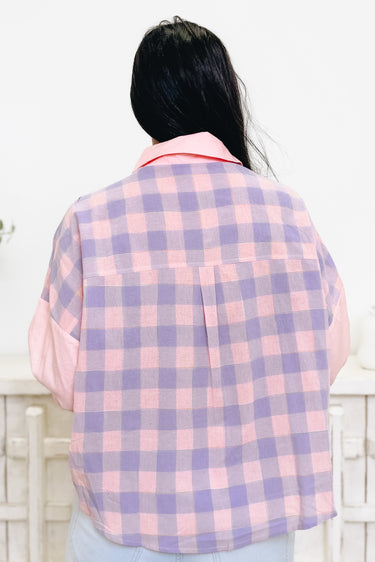 Gotta Mix It Up Shacket - 2 Colors!