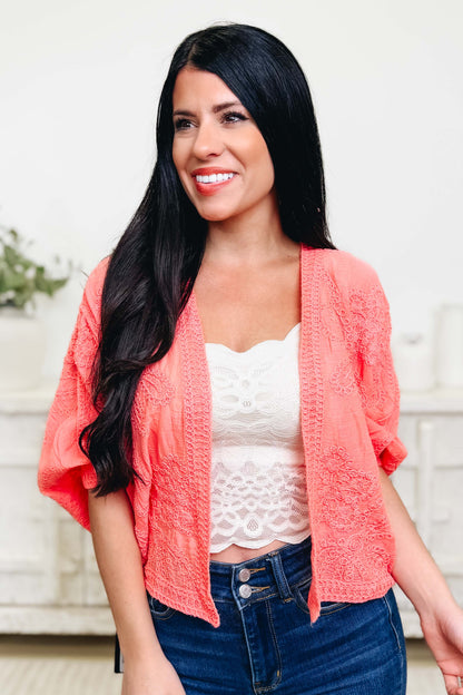 Optimal Views Crochet Cardigan - 3 Colors!