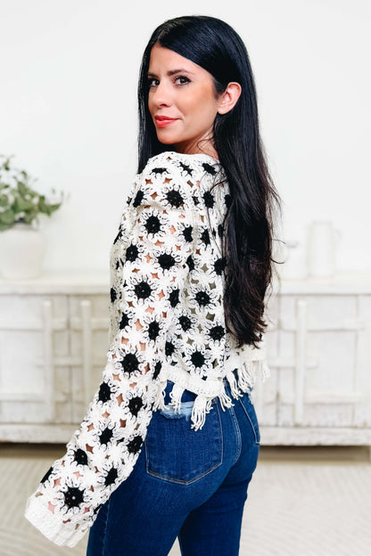 Matters To Her Floral Cardigan