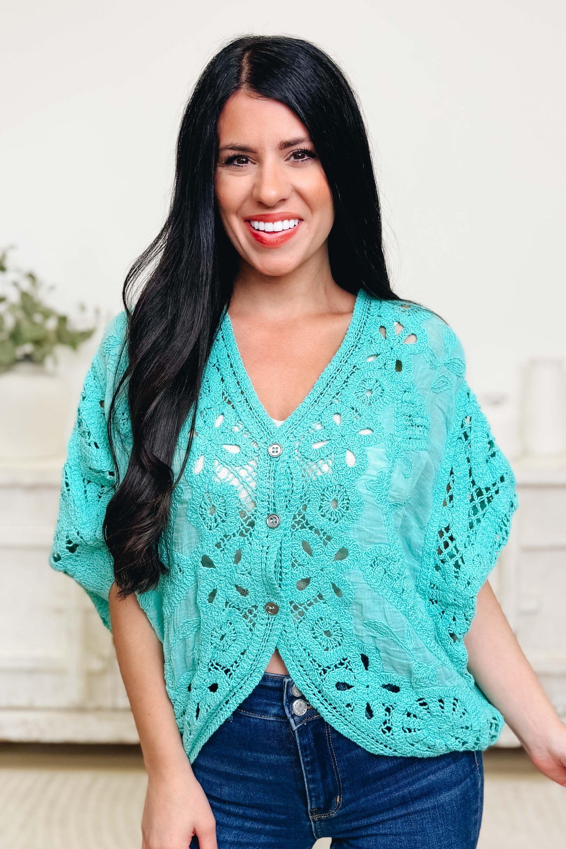 Part Of Your Plan Crochet Cardigan - 3 Colors!