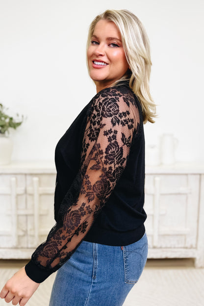 Sally Love Lace Jacket - 2 Colors!