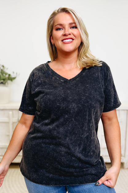 Basic Washed Top - 8 Colors!