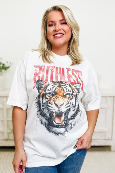 Ruthless Tiger Graphic Graphic Tee