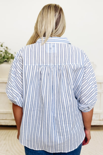 Never Ending Love Button Down Top