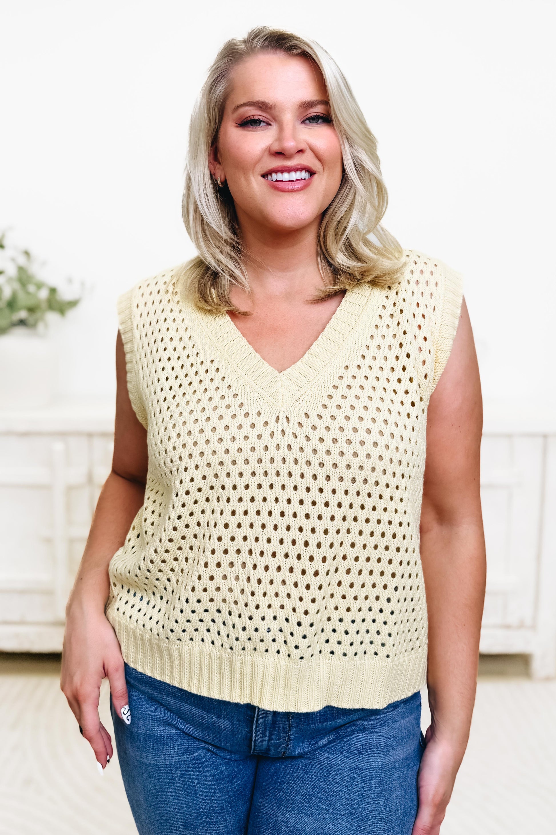 All That I Am Crochet Vest