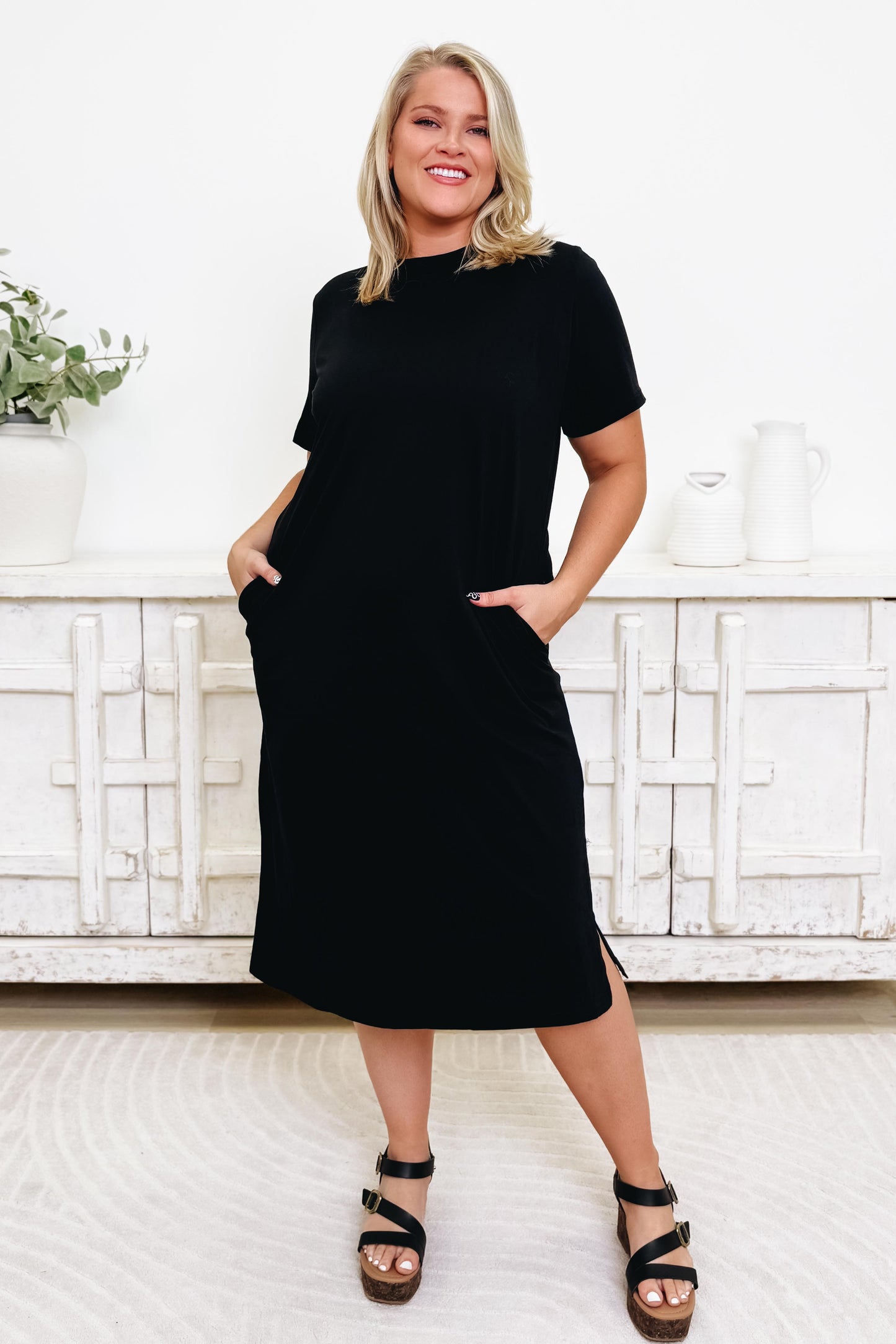 Just Flow With It Dress - 2 Colors!