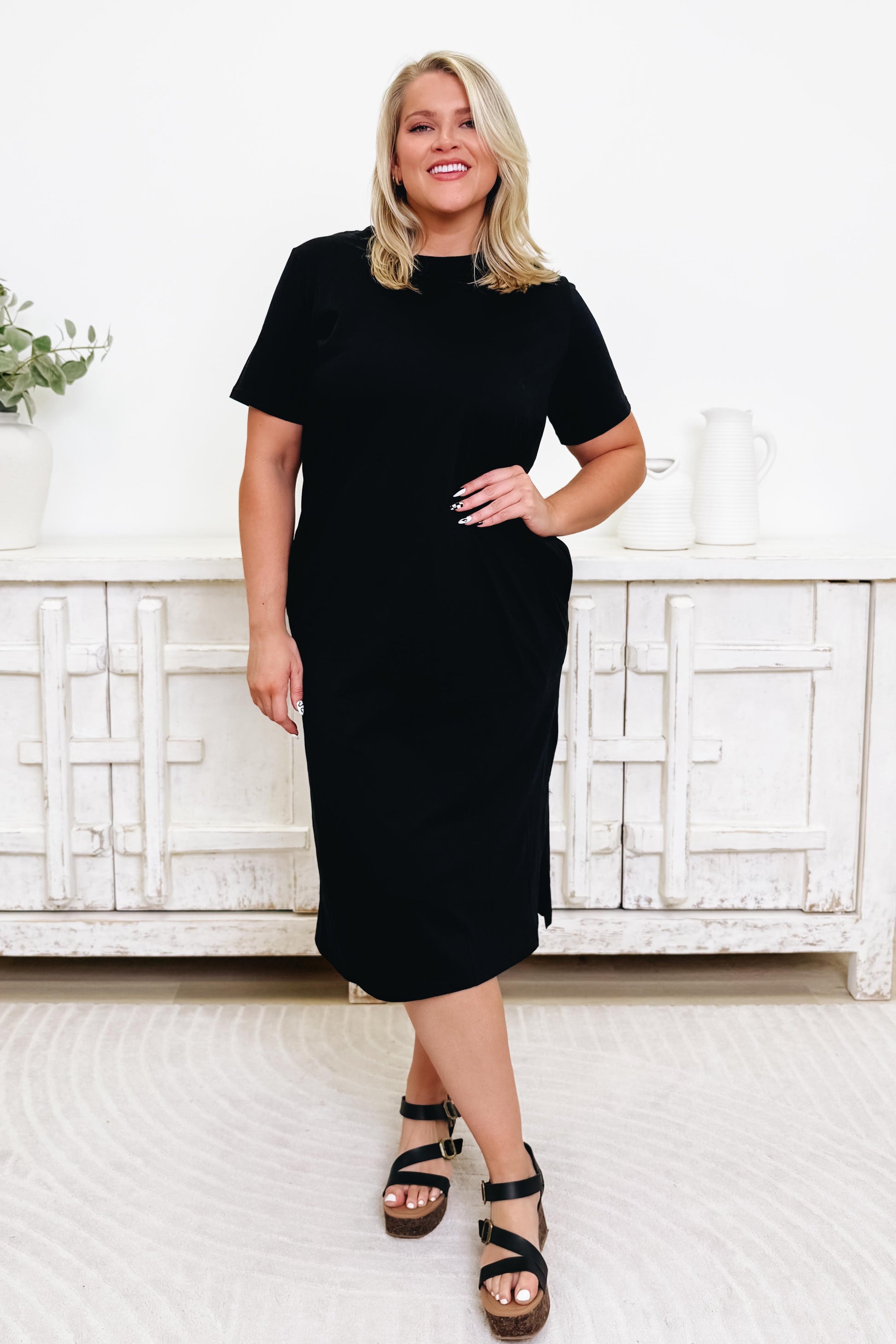 Just Flow With It Dress - 2 Colors!