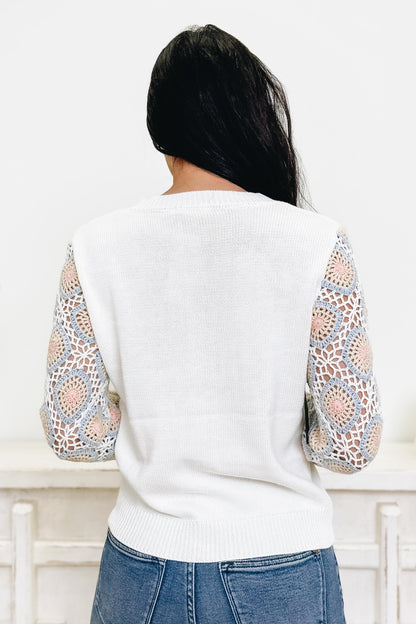 Believe & See It Sweater Jacket - Ivory