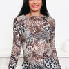 See It Love It Leopard Top