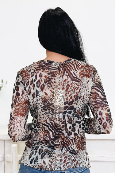 See It Love It Leopard Top