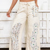 Nature's Own Floral Pants - Natural