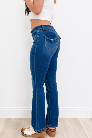 Boot Scoot Boogie By YMI - Bootcut Jeans - Medium Wash