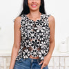 Petals To The Metal Crochet Tank Top