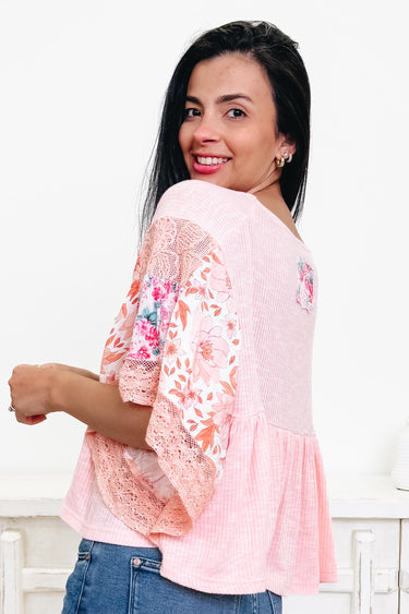 That's All Me Floral Top - 2 Colors!