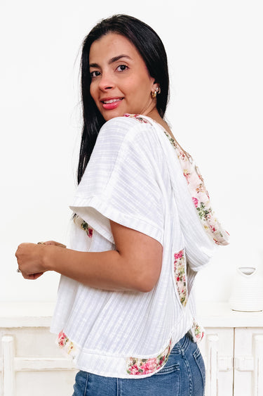 Glad You Came Floral Hooded Top - 3 Colors!