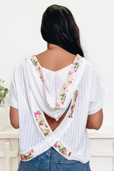 Glad You Came Floral Hooded Top - 3 Colors!