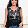 Open Flow Crochet Tank Top - 2 Colors!