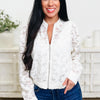 Get Your Groove On Sheer Jacket