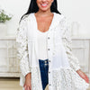 Bloom Bound Shacket - Ivory
