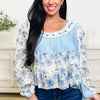 Get Your Fix Floral Mix Top - 2 Colors!