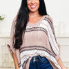 Swipe The Stripe Top - 2 Colors!