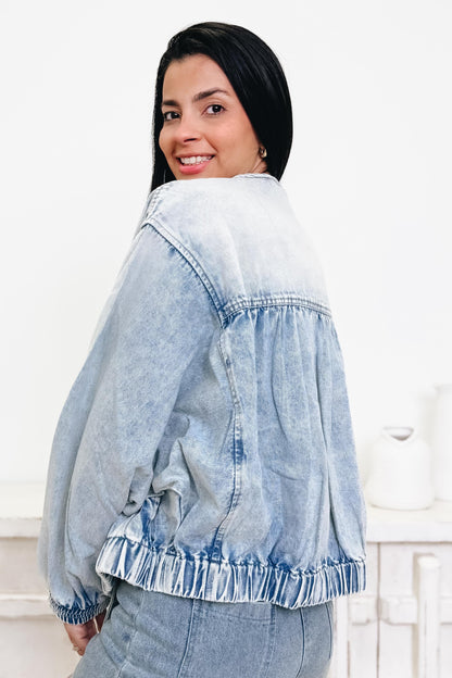 Leveled Up Flare Jacket