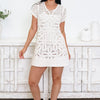 Heavenly Blooms Crochet Dress