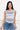 We Praise You Sweater Tank - Soft Blue Mix