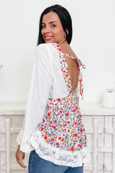 Floral Express Top - 2 Colors!