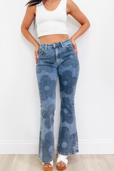 Dollup Of Daisy Bootcut Jeans - Denim