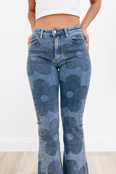 Dollup Of Daisy Bootcut Jeans - Denim