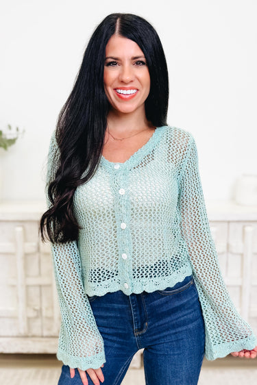 The Serene Love Crochet Cardigan - 4 Colors!