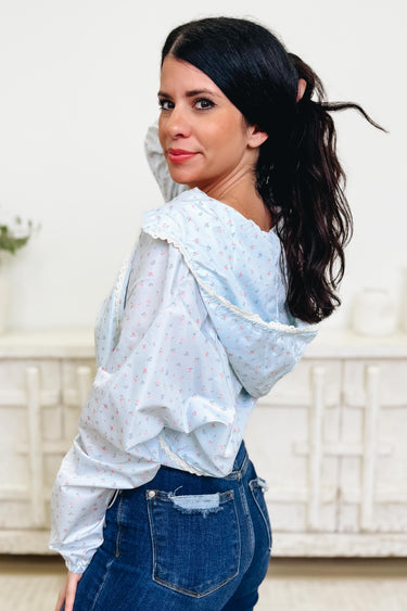 Bloom Babe Floral Windbreaker Jacket