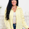 Simply Stunning Eyelet Button Down Top