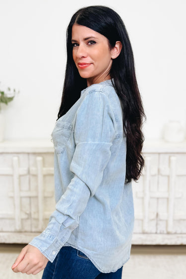 Shay Button Down Top