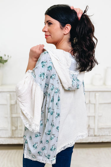 Dependable Cuteness Floral Top