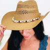 Cori Shell Cowgirl Straw Hat - 2 Colors!
