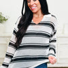 Anytime Any Place Striped Top