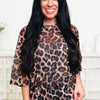 Spotted Sweetie Leopard Mesh Top