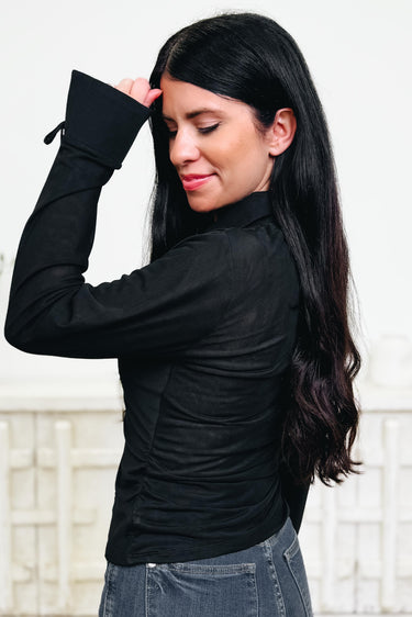 Make It Stick Button Down Top
