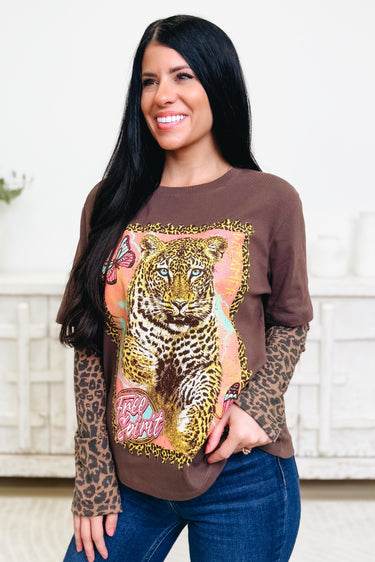 Free Spirit Dreamer Leopard Graphic Tee - 3 Colors!
