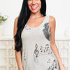 Musical Notes Tank Top - 2 Colors!