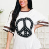 Pretty In Peace Graphic Tee - 2 Colors!