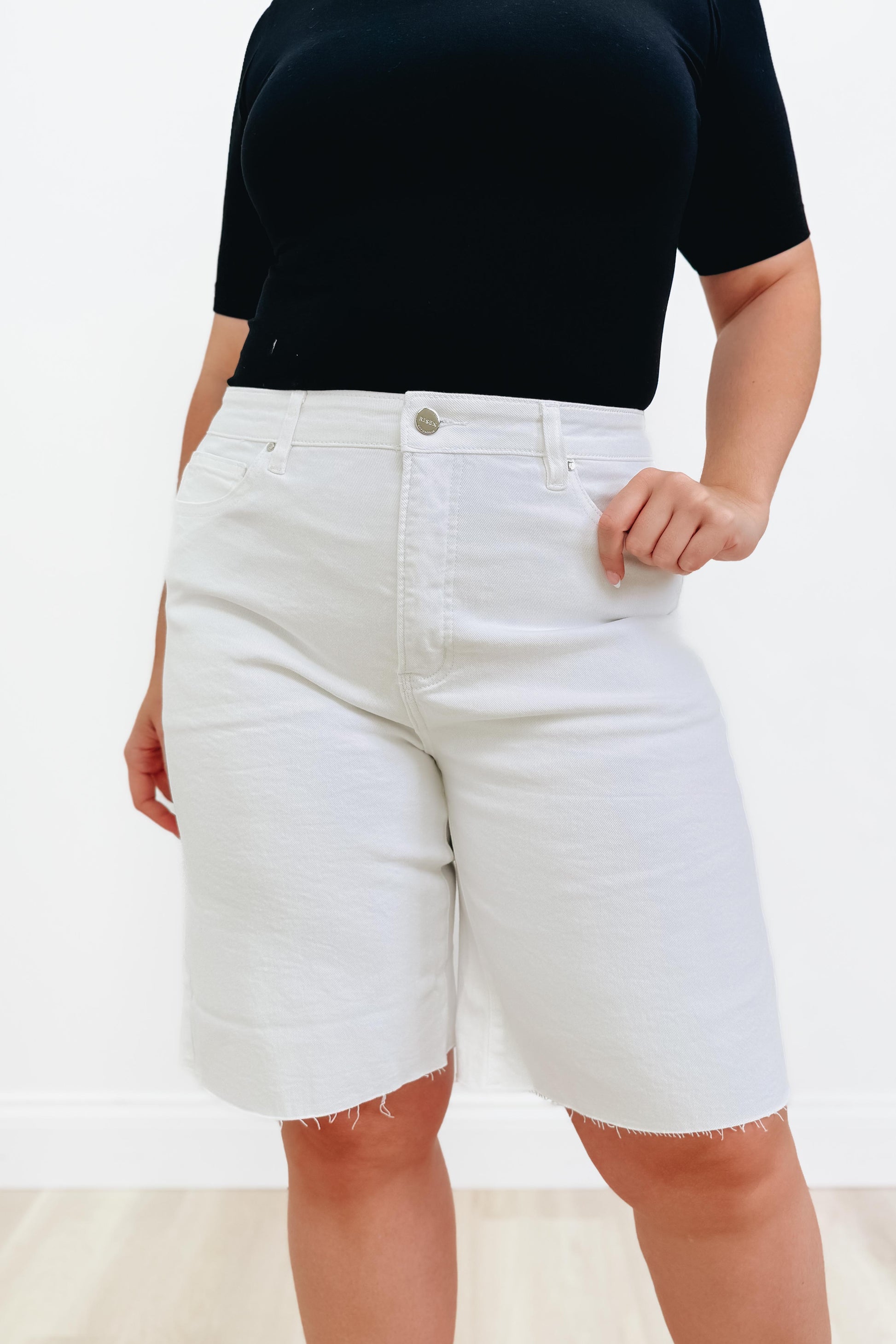 Game Changer By Risen - Bermuda Denim Shorts