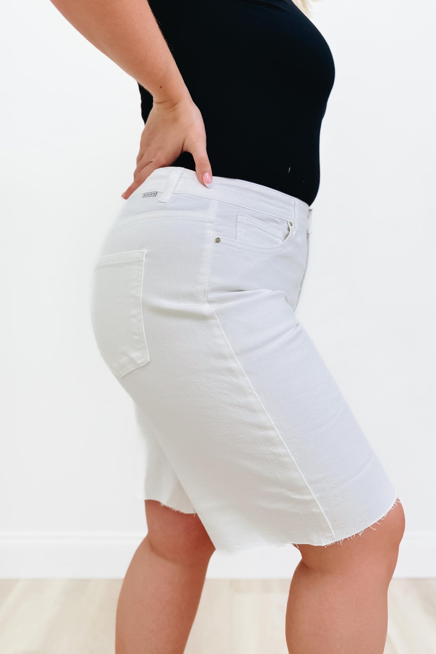 Game Changer By Risen - Bermuda Denim Shorts