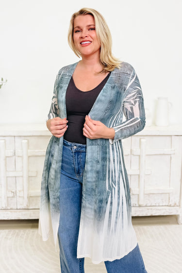 Wild Blue Yonder Duster Cardigan