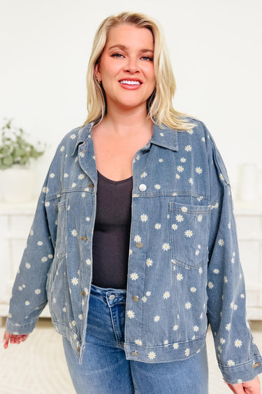 Little Miss Daisy Denim Jacket